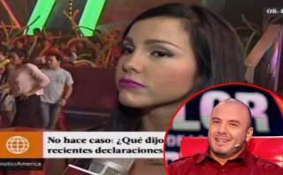 Paloma Fiuza reaccionó tras confesiones de Jenko del Río