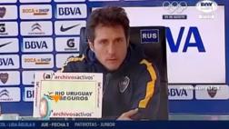 Guillermo Barros Schelotto discutió EN VIVO con un periodista