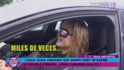 Leslie Shaw sobre Mario Hart: "Me pidió perdón miles de veces"