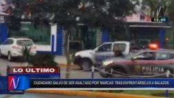Rímac: balacera se registró en chifa tras intento de asalto