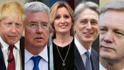 El gabinete de Theresa May, la primera ministra del Reino Unido