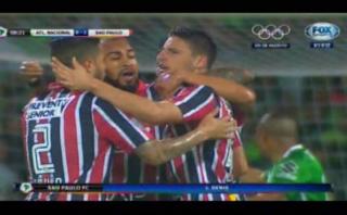 Sao Paulo anota 1-0 en Colombia ante Atlético Nacional [VIDEO]