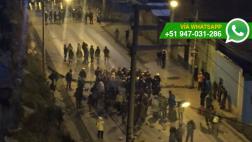 Carretera Central: bloquean vía como medida de protesta