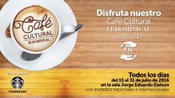 Café Cultural de El Dominical en la FIL Lima 2016
