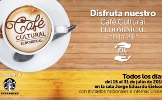 Café Cultural de El Dominical en la FIL Lima 2016