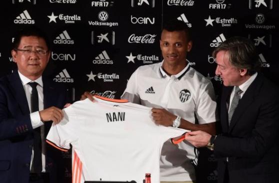 Nani tras presentarse en el Valencia CF: "Era lo mejor para mí"