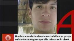 Le clavó un cuchillo a ex pareja y dio este insólito argumento