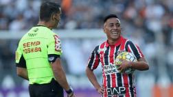 Cueva sobre primer gol con Sao Paulo: "Me llena de confianza"