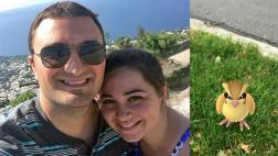 Pareja salvó a un perro por jugar Pokémon