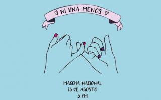 #NiUnaMenos: marcha contra violencia a la mujer el 13 de agosto
