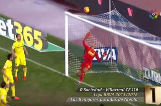 Las cinco mejores tapadas de portero del Villarreal en la Liga