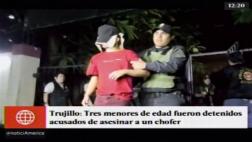 Trujillo: escolares acribillan a chofer dentro de su vehículo