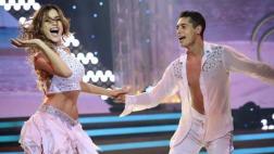 "El gran show": ¿Qué pasa entre Milett Figueroa y su bailarín?