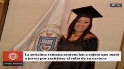 Piden máxima pena para sujeto que mató a universitaria en robo