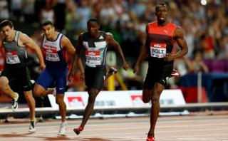 Usain Bolt ganó los 200 metros en Londres de Diamond League