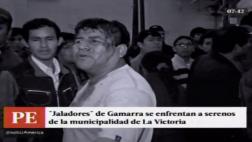 Gamarra: pelea entre 'jaladores' y serenos deja varios heridos