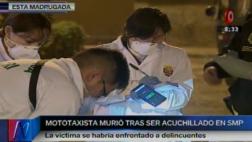 SMP: mototaxista fue asesinado de varias puñaladas