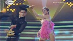 "El gran show": finalistas "brillaron" con salsa en trío
