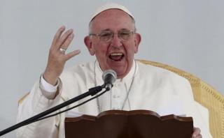 Papa Francisco: "¡Por favor, nunca más terrorismo!"