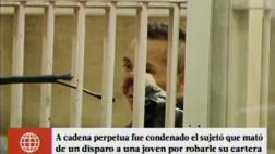 VES: cadena perpetua a sujeto que mató a una joven en robo