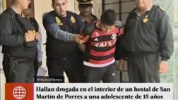 SMP: acusan a futbolista de drogar a adolescente en hostal