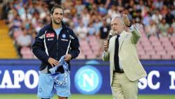 Presidente del Napoli califica de traidor a Gonzalo Higuaín