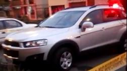 San Isidro: hallan vehículo de hampones que mataron a cambista