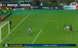Libertadores: a los 18 segundos, Borja erró gran ocasión de gol