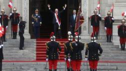 PPK y su efusivo gesto al llegar a Palacio como presidente