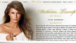 ¿Por qué Melania Trump cerró su página web oficial?