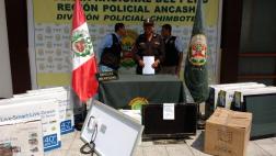 Chimbote: PNP recuperó artefactos tras asalto a empresa