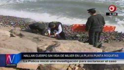 Miraflores: hallan cadáver de mujer en playa Punta Roquitas