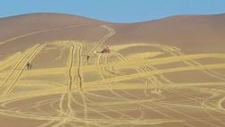 Paracas: denuncian a jóvenes por daños cerca de El Candelabro