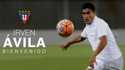Irven Ávila es anunciado como flamante refuerzo de LDU de Quito