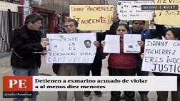 Padre de presunto violador de niñas asegura que hubo confusión