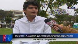 La versión de esgrimista sobre retiro de apoyo de la federación