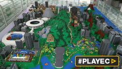 Una replica de Río con Lego da la bienvenida a los olímpicos