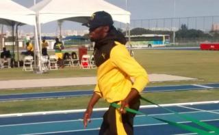 Usain Bolt ya se entrena previo a su debut en Río 2016