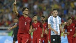 Argentina perdió 2-0 ante Portugal en el Grupo D de Río 2016
