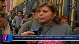 Pasaporte biométrico: entrega en Ate se normalizó tras dos días