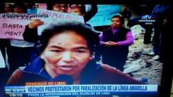 Línea Amarilla: vecinos de Barrios Altos levantan protestas