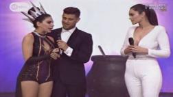 "Amigos y rivales": así fue el encuentro de Karen y Stephanie