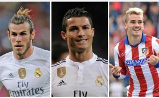 Cristiano, Bale y Griezmann nominados al mejor jugador de UEFA