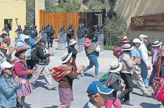 Cusco: instalaron mesa de diálogo tras paro en Urubamba