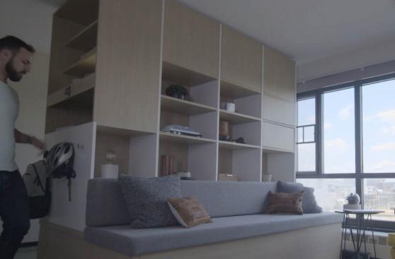 ¿Casa pequeña? Con este mueble 'transformer' todo te caberá