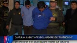 'Raqueteros' asaltaron a cinco que jugaban Pokemón Go en Comas