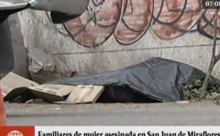 SJM: familia acusa a tío militar de madre asesinada