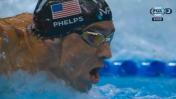 Michael Phelps clasificó a semifinales de 200 metros mariposa