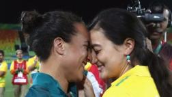 Río 2016: la emotiva propuesta de matrimonio en rugby femenino