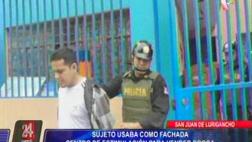 SJL: vendía droga usando como fachada nido ubicado en su casa